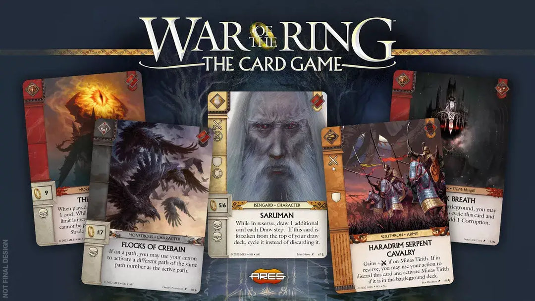 War of the Ring: The Card Game (EN) - Ares Games - Board Games