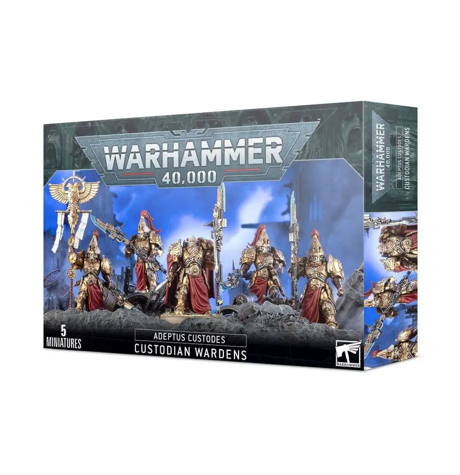 Warhammer 40K: Adeptus Custodes - Custodian Wardens - Games Workshop - Miniature Games