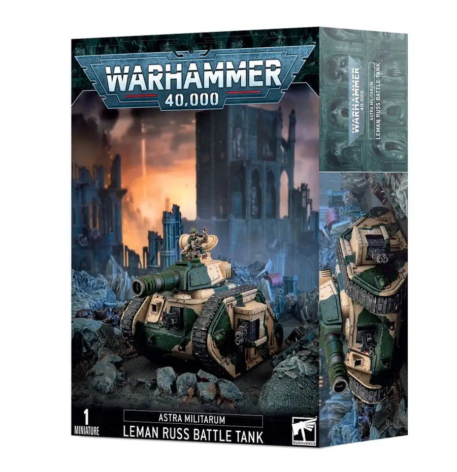 Warhammer 40K: Astra Militarum - Leman Russ Battle Tank - Games Workshop - Miniature Games