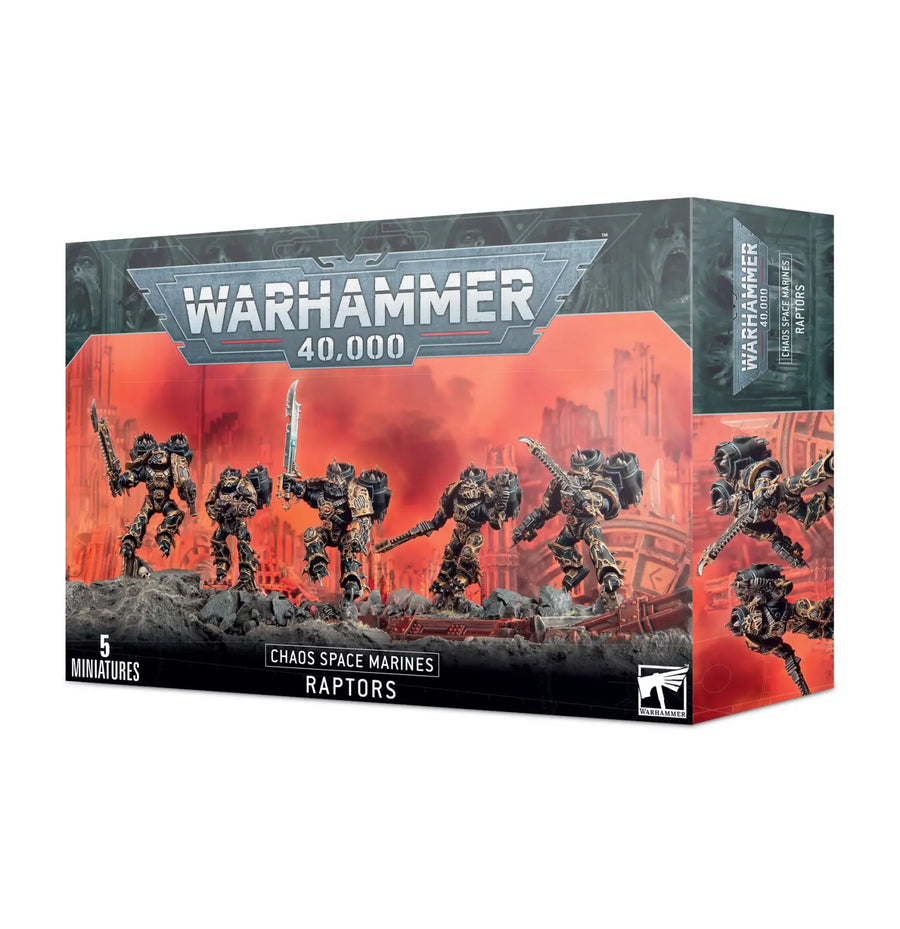 Warhammer 40K: Chaos Space Marines - Raptors - Games Workshop - Miniature Games