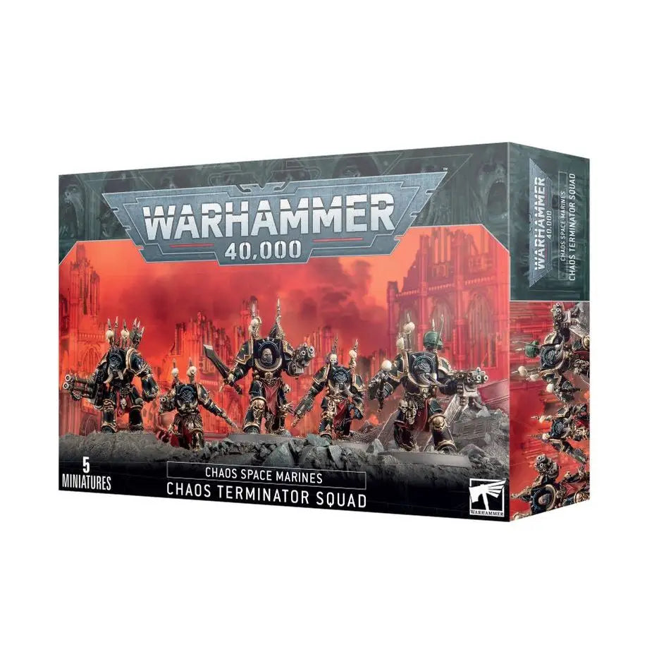 Warhammer 40K: Chaos Space Marines - Terminators - Games Workshop - Miniature Games