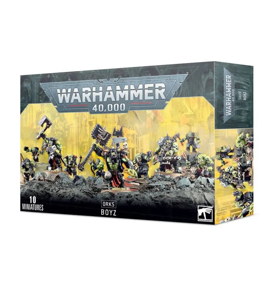 Warhammer 40K: Orks - Boyz - Games Workshop - Miniature Games