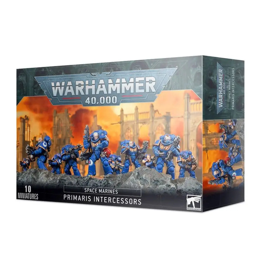 Warhammer 40K: Space Marines - Primaris Intercessors - Games Workshop - Miniature Games