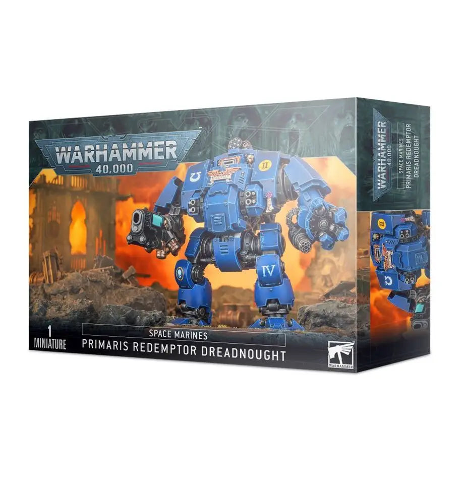 Warhammer 40K: Space Marines - Primaris Redemptor Dreadnought - Games Workshop - Miniature Games