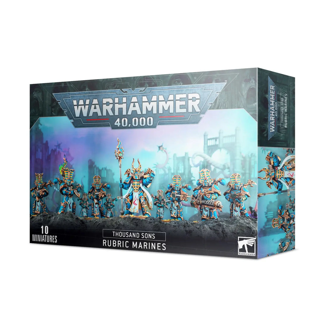 Warhammer 40K: Thousand Sons - Rubric Marines - Games Workshop - Miniature Games