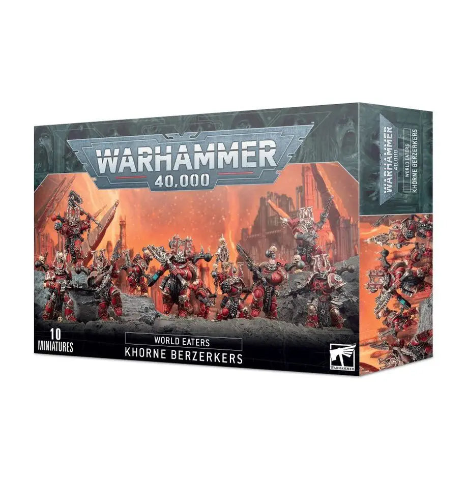 Warhammer 40K: World Eaters - Khorne Berzerkers - Games Workshop - Miniature Games