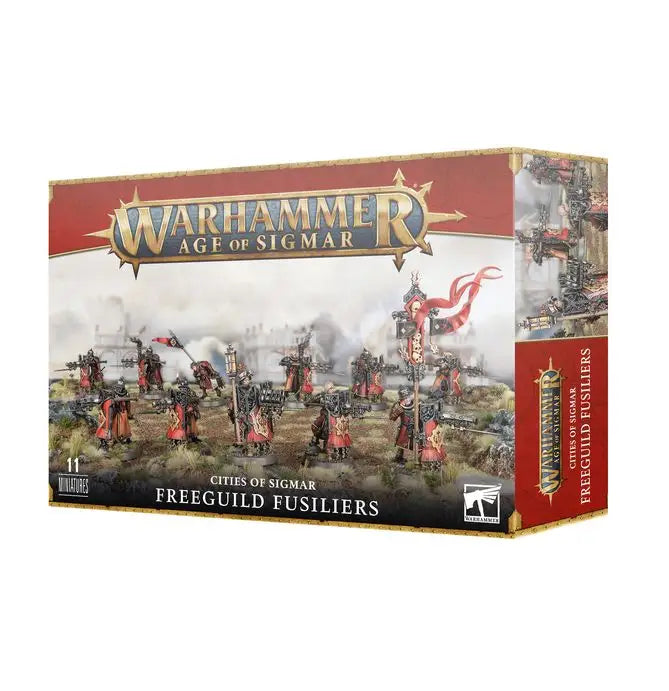 Warhammer Age of Sigmar: Cities of Sigmar - Freeguild Fusiliers - Games Workshop - Miniature Games