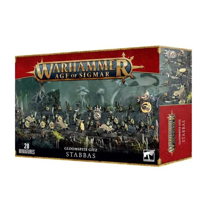 Warhammer Age of Sigmar: Gloomspite Gitz - Stabbas - Games Workshop - Miniature Games