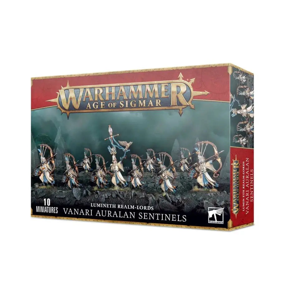 Warhammer Age of Sigmar: Lumineth - Vanari Auralan Sentinels - Games Workshop - Miniature Games