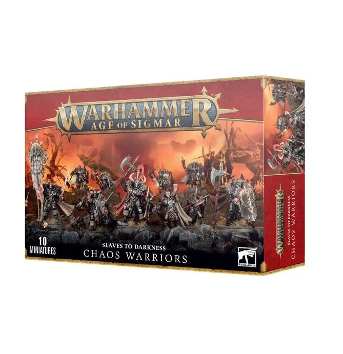 Warhammer Age of Sigmar: Slaves to Darkness - Chaos Warriors - Games Workshop - Miniature Games