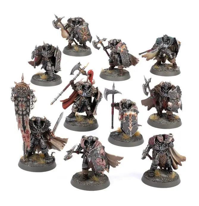 Warhammer Age of Sigmar: Slaves to Darkness - Chaos Warriors - Games Workshop - Miniature Games