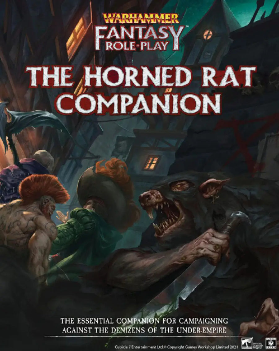 Warhammer FRP: The Horned Rat - Enemy within Campaign - Companion Vol. 4 (EN) - Cubicle Seven - Roleplaying Games