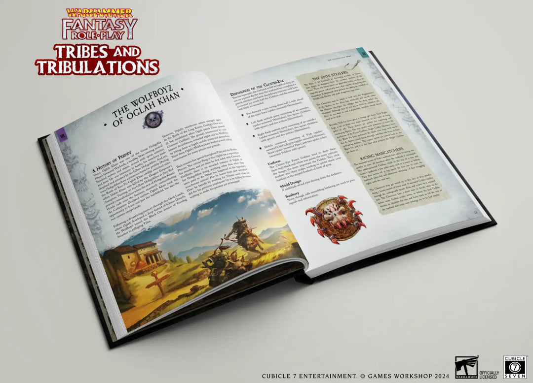 Warhammer FRP: Tribes & Tribulations (EN) - Cubicle Seven - Roleplaying Games