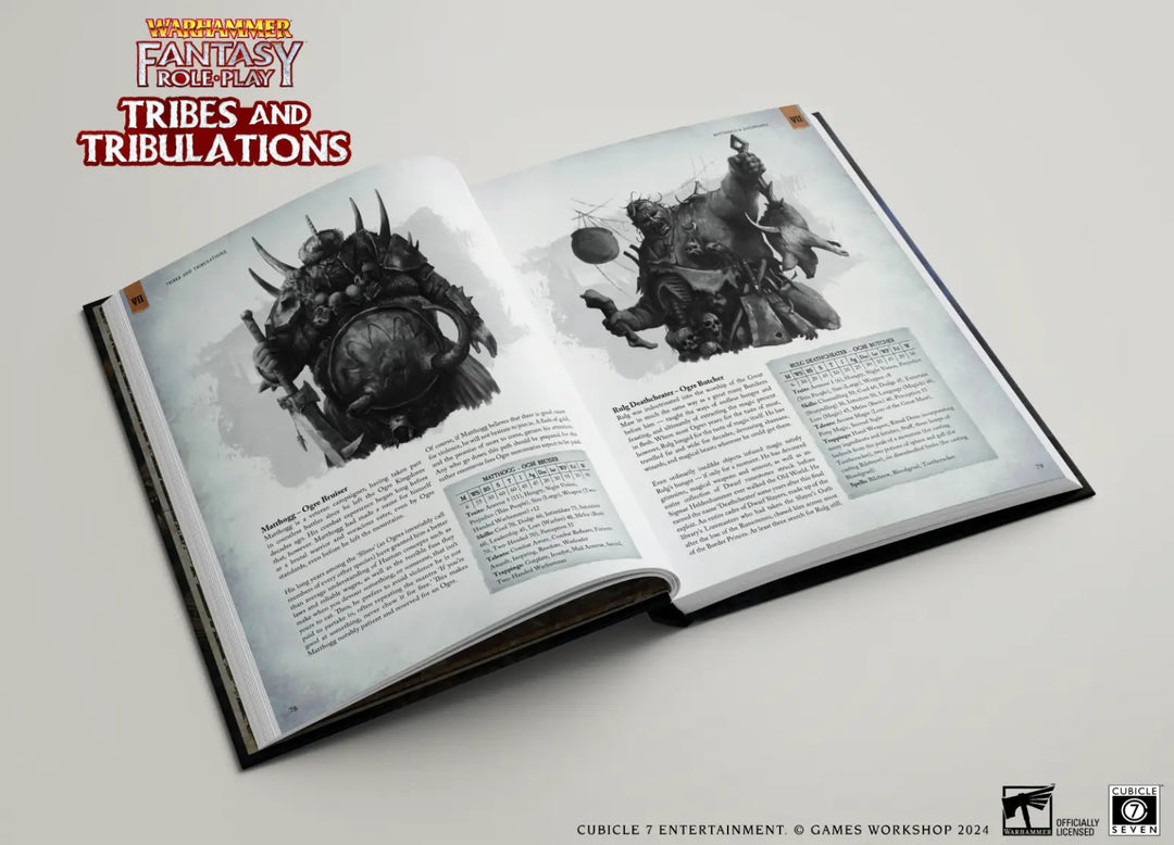 Warhammer FRP: Tribes & Tribulations (EN) - Cubicle Seven - Roleplaying Games