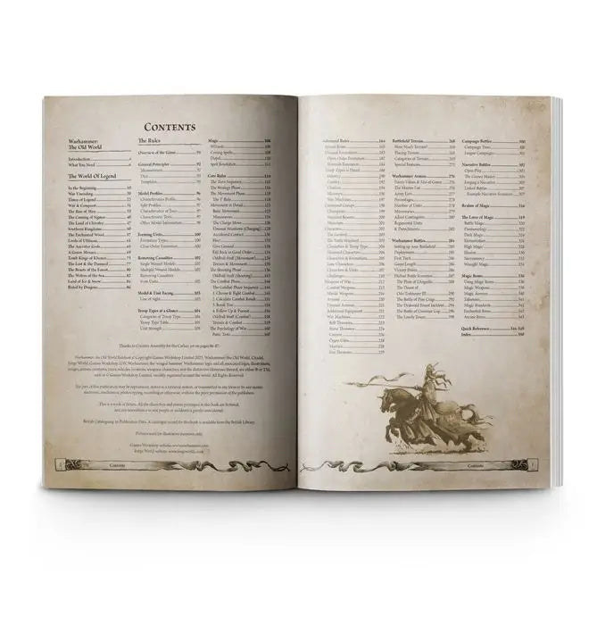 Warhammer - The Old World: Rulebook (EN) - Games Workshop - Miniature Games