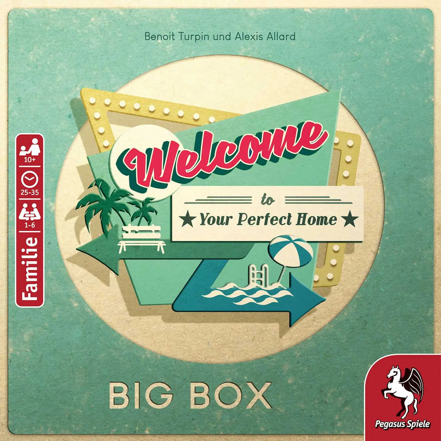 Welcome to...: Your perfect Home - Big Box (DE) - Pegasus Spiele - Board Games