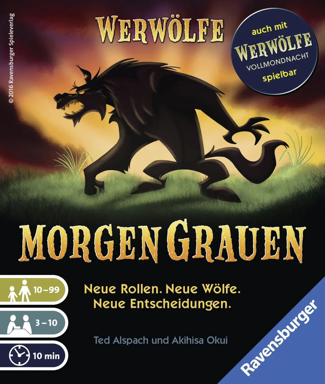 Werwölfe Morgengrauen (DE) - Ravensburger - Board Games