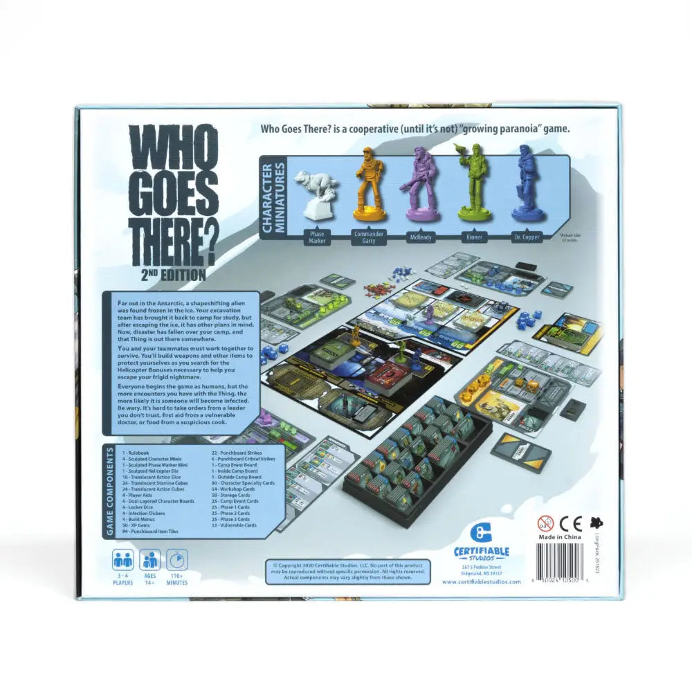 Who Goes There? Kickstarter Edition (EN) - Certifiable Studios - Board Games