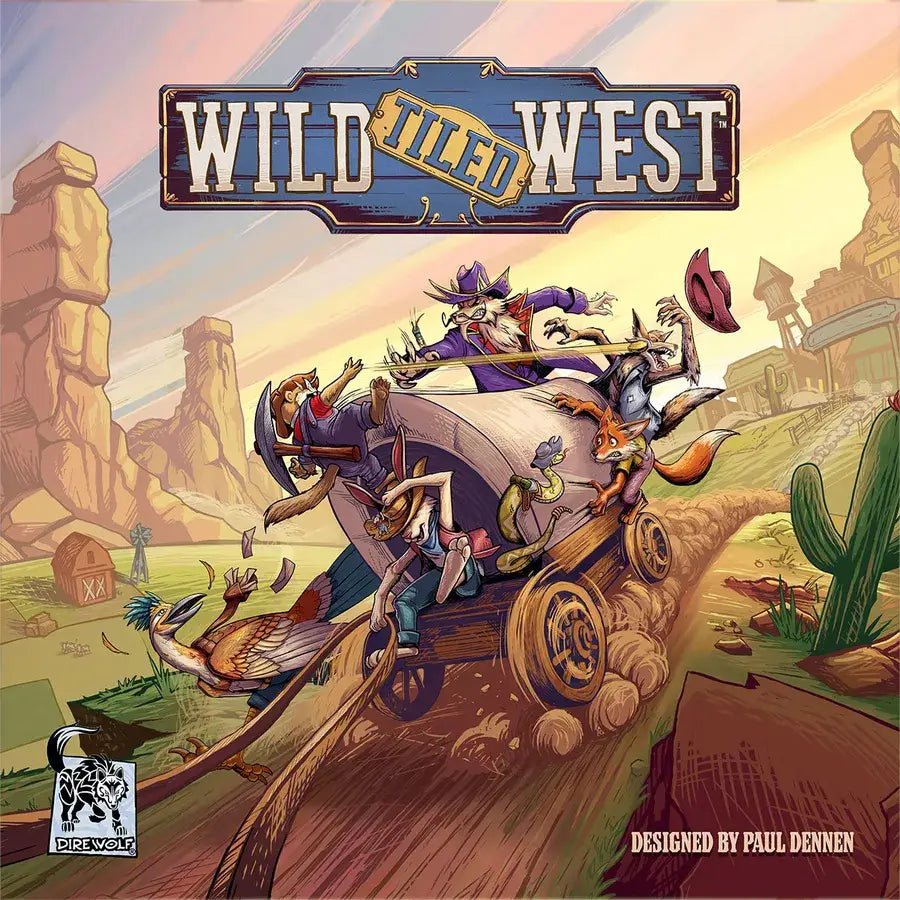 Wild Tiled West (EN) - Dire Wolf - Board Games