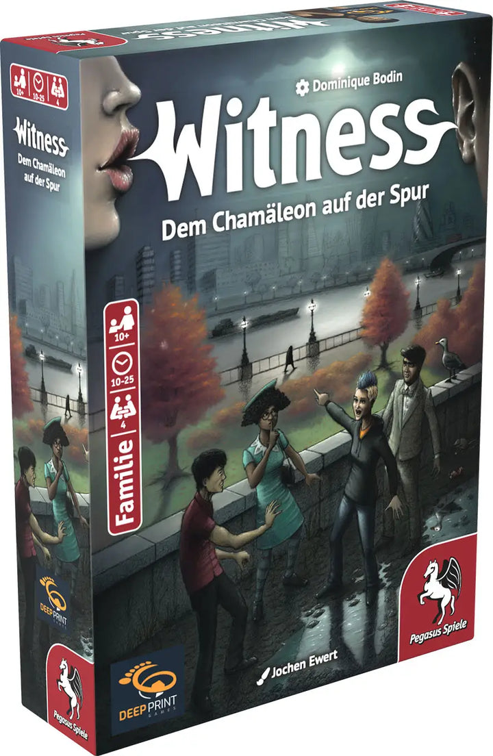 Witness: Dem Chamäleon auf der Spur (DE) - Deep Print Games - Board Games