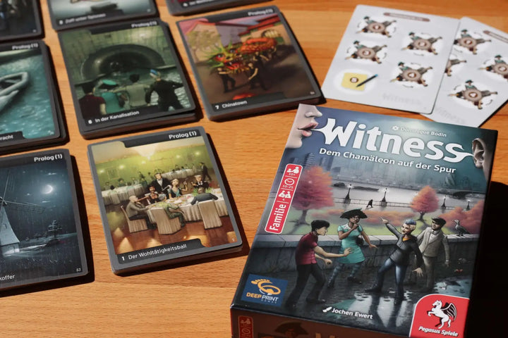 Witness: Dem Chamäleon auf der Spur (DE) - Deep Print Games - Board Games