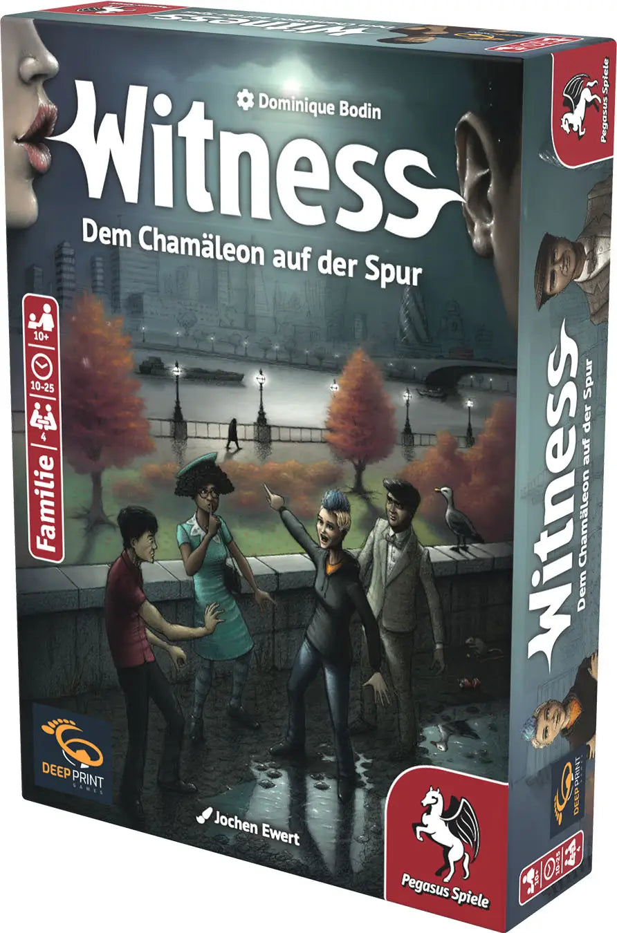 Witness: Dem Chamäleon auf der Spur (DE) - Deep Print Games - Board Games