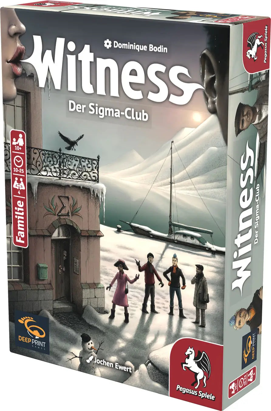 Witness: Der Sigma-Club (DE) - Deep Print Games - Board Games