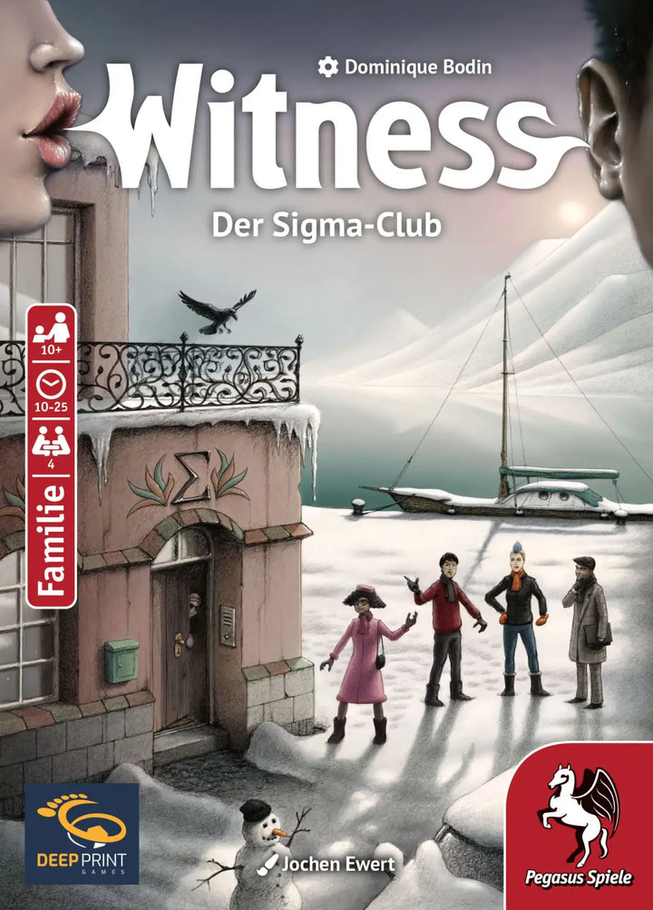 Witness: Der Sigma-Club (DE) - Deep Print Games - Board Games