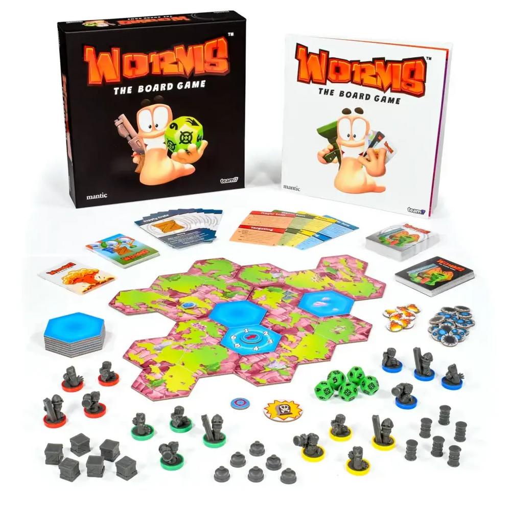 Worms: The Board Game (EN) - Mantic Games - Board Games