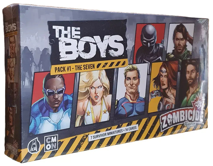 Zombicide: 2nd Edition - The Boys Pack 1 - The Seven (EN) - Cool Mini or Not - Board Games