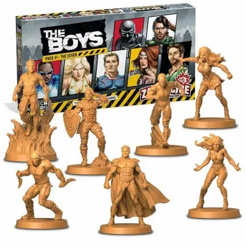 Zombicide: 2nd Edition - The Boys Pack 1 - The Seven (EN) - Cool Mini or Not - Board Games