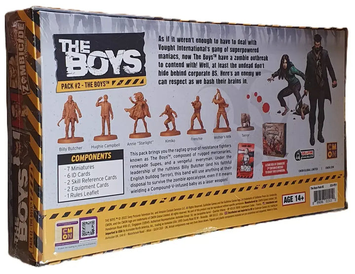 Zombicide: 2nd Edition - The Boys Pack 2 - The Boys (EN) - Cool Mini or Not - Board Games