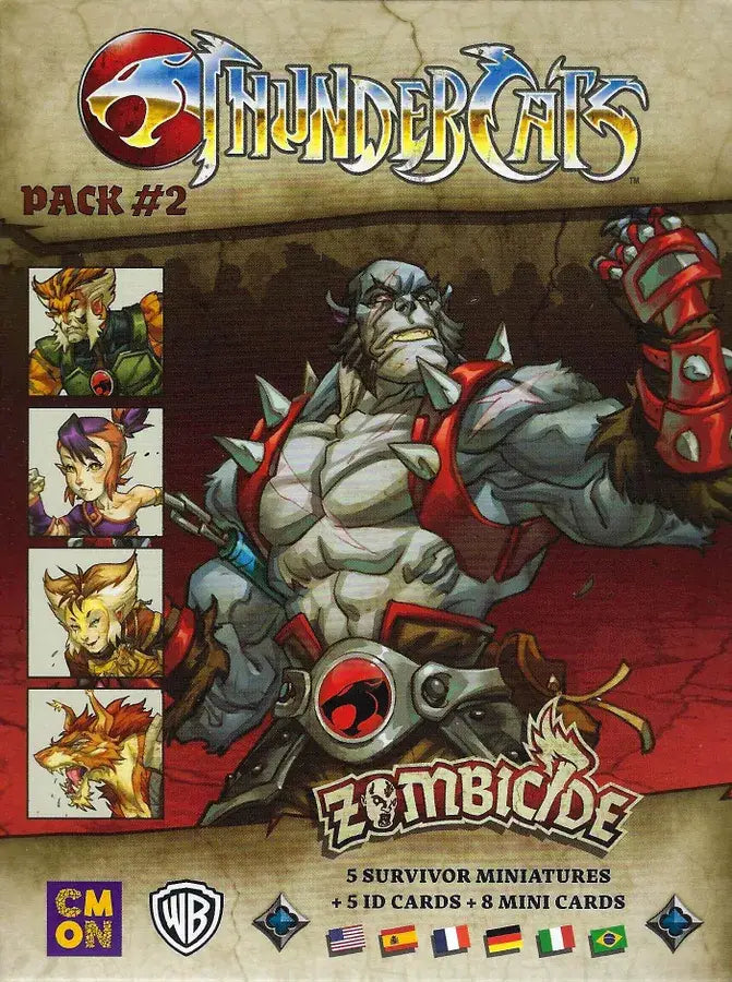 Zombicide: Black Plague - Thundercats - Promo Pack #2 (EN) - Cool Mini or Not - Board Games