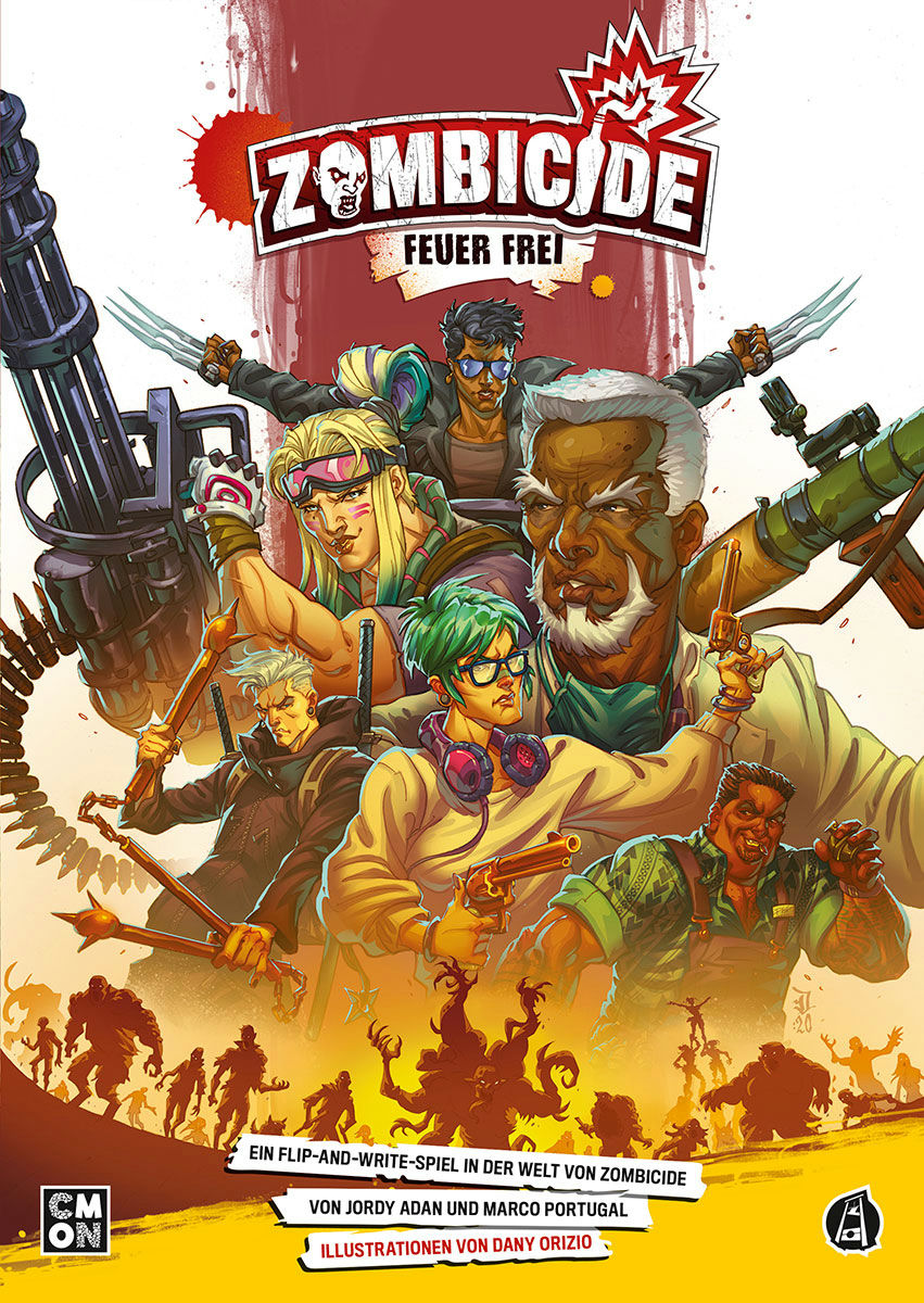 Zombicide: Feuer Frei (DE) - Cool Mini or Not - Board Games