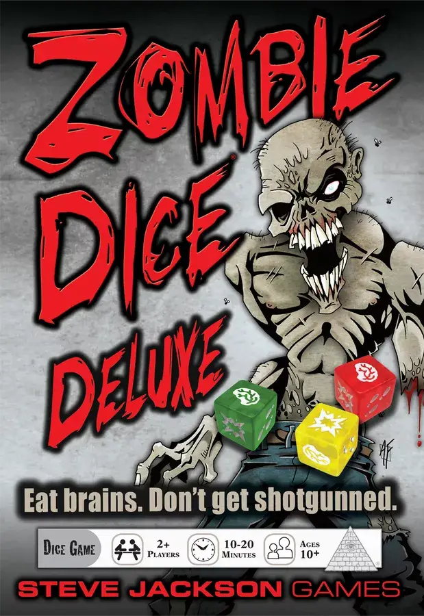 Zombie Dice Deluxe -10th Anniversary (EN) - Steve Jackson Games - Board Games