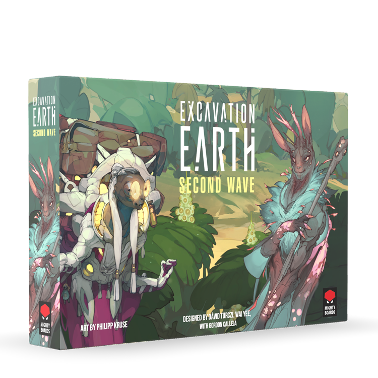 Excavation Earth: Second Wave Expansion Kickstarter Edition (EN)