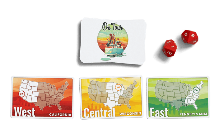 On Tour (EN) - Allplay - Board Games